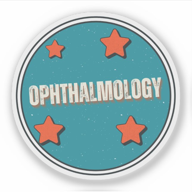 Sticker Ophtalmologie (Devant)