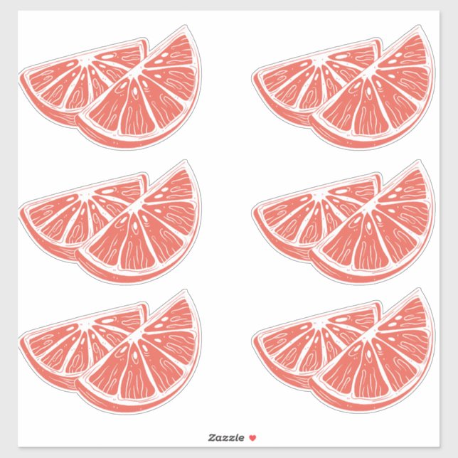 Sticker Orange (Feuille)