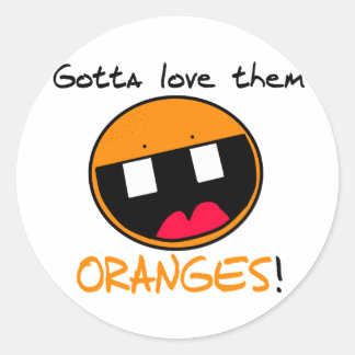Sticker Oranges
