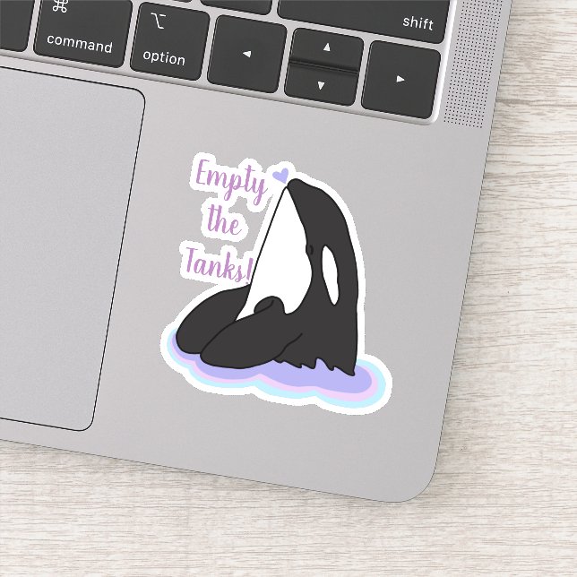 Sticker Orca (Détail)