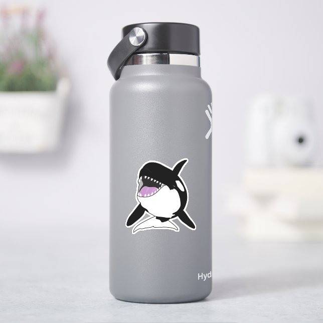 Sticker Orca Killer Whale (HydroFlask)