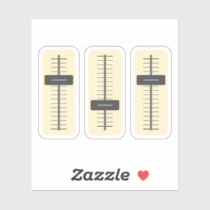 Sticker Ordinateur portable Music Fader