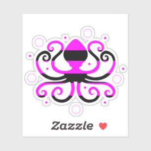 Sticker Ordinateur Portable Pink Strius