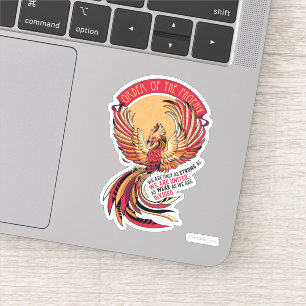 Sticker Ordre de l'emblème croisé de Phoenix