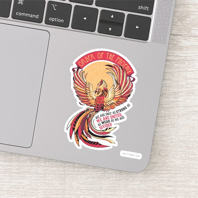 Sticker Ordre de l'emblème croisé de Phoenix (Détail)