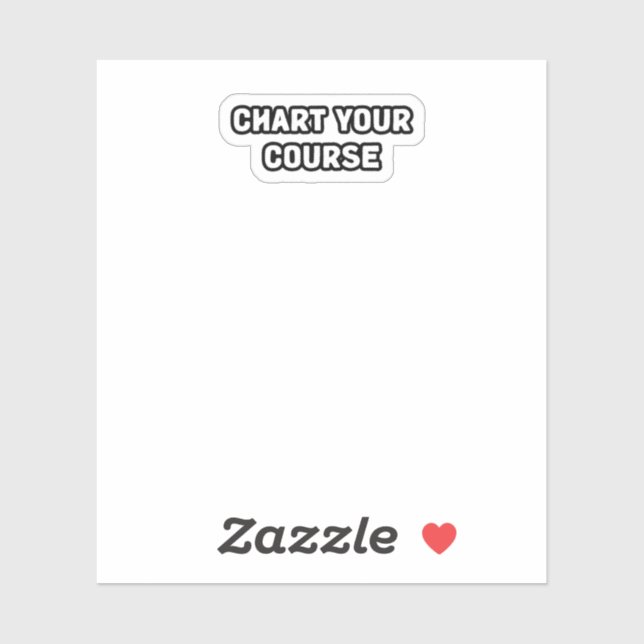 Sticker Organisez votre cours Auto-orientation Vie utile (Feuille)