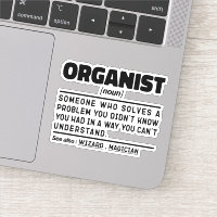 Organiste Noun Joueur d'orgue Plaisanterie humoris