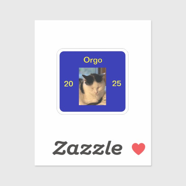 Sticker orgo (Feuille)