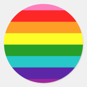 Sticker original Rainbow Flag