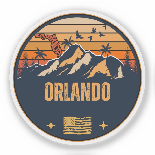 Sticker Orlando, Floride (Devant)