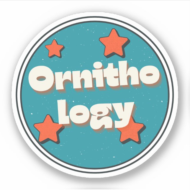Sticker Ornithologie (Devant)