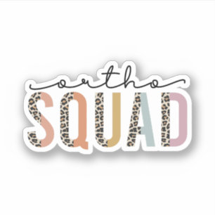 Sticker Ortho Squad, Infirmière Orthopédique, Infirmière O