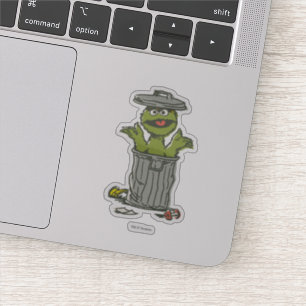 Sticker Oscar le cru de rouspéteur