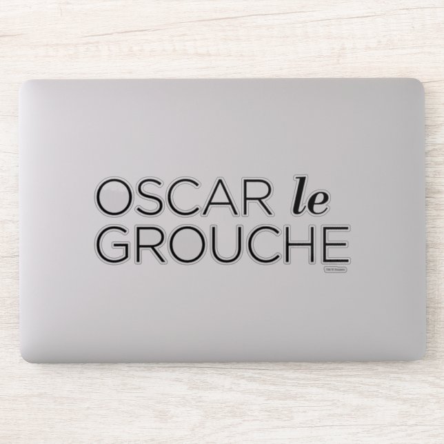 Sticker Oscar le Grouche (Ordinateur)