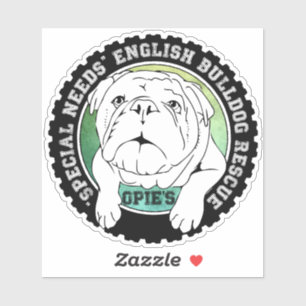 Sticker OSNEB Secourt personnalisée vinyle coupé