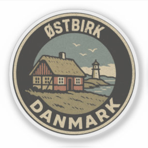 Sticker Østbirk, Danemark Danmark