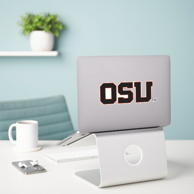 STICKER OSU (Ordinateur portable sur le bureau)