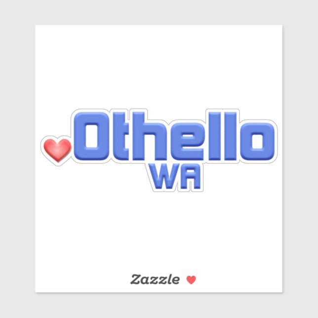 Sticker Othello Washington (Feuille)