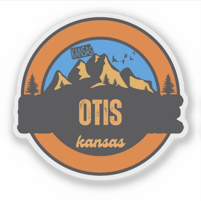 Sticker Otis, Kansas (Devant)
