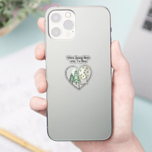 Sticker Où le luxe rencontre le style de vie sauvage et gl