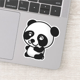 Sticker ours de panda .