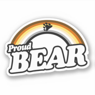 Sticker Ours et Fier