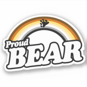 Sticker Ours et Fier