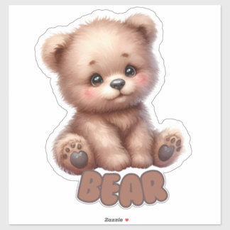 Sticker Ours mou - Nourriture