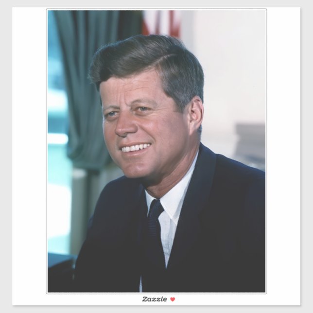 Sticker Oval Office President John Jack F. Kennedy (Feuille)