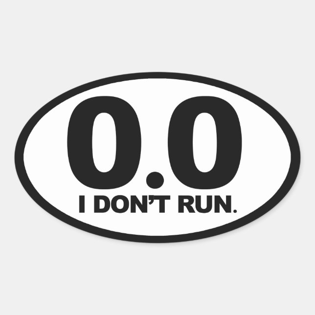 STICKER OVALE 0.0 (Devant)