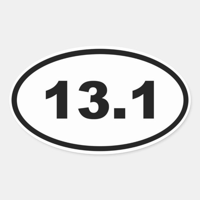 STICKER OVALE 13.1 (Devant)