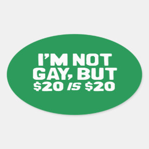 STICKER OVALE 20 IS 20