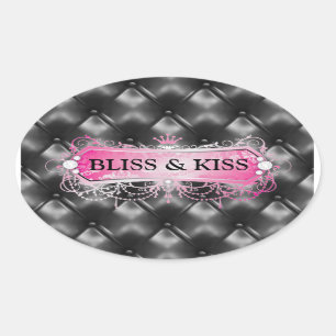 Sticker Ovale 311 Pink Bliss Golden Tuft