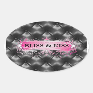 Sticker Ovale 311 Pink Bliss Golden Tuft