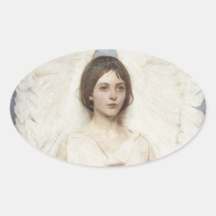 Sticker Ovale Abbott Handerson Thayer - Angel