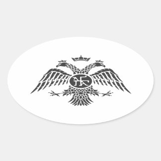 Sticker Ovale Aigle Palaiologos
