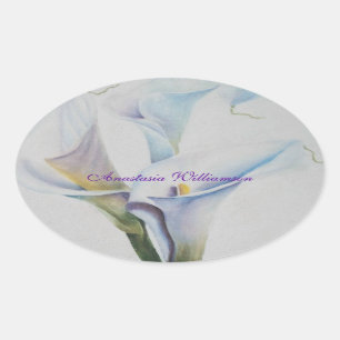 STICKER OVALE AIMER PÂQUES ..