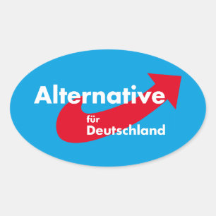 Sticker Ovale Alternative pour l'Allemagne