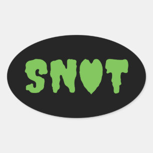 STICKER OVALE AMOUR SNOT