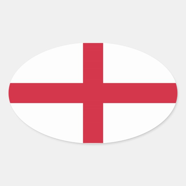 STICKER OVALE ANGLETERRE (Devant)