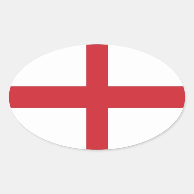 Sticker Ovale Angleterre (Devant)