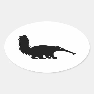 Sticker Ovale Anteater