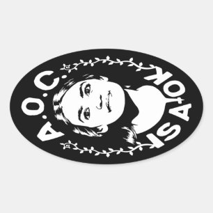 Sticker Ovale AOC est un A-OK