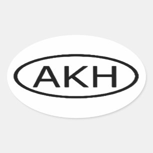 Sticker Ovale Arkham