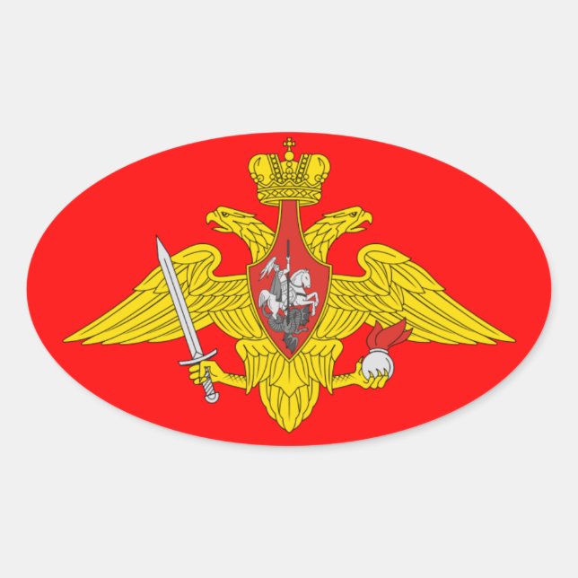 Sticker Ovale Armoiries (Devant)