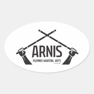 Sticker Ovale Arnis astig