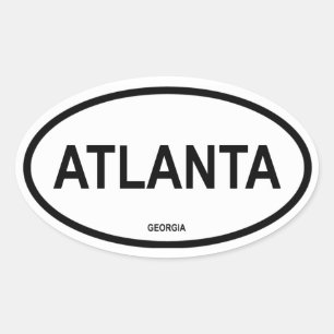 STICKER OVALE ATLANTA
