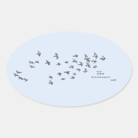 "Aucun filet ne m'enfonce" + oiseaux (noir sur ble