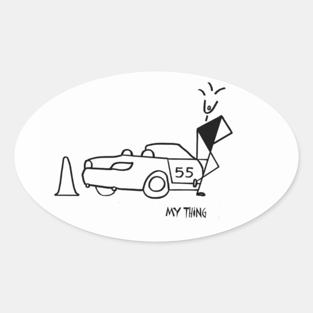 Sticker Ovale autocross, autocross, autocross, (Devant)