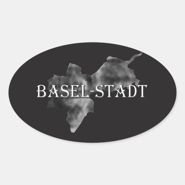 Sticker Ovale Bâle-Ville (Devant)